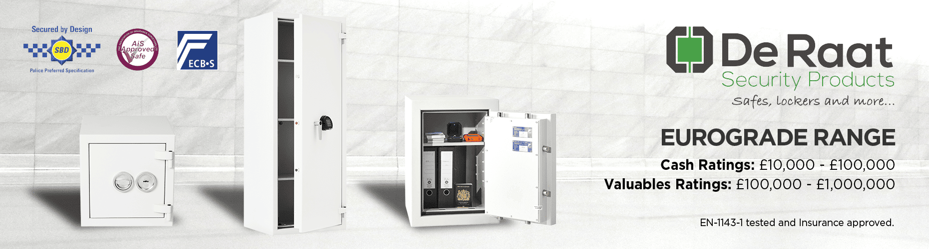 De Raat Prisma Eurograde Safes