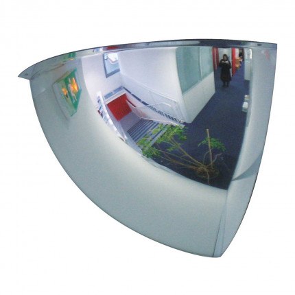 Vialux Acrylic 1/4 Dome Convex Mirror 550mm
