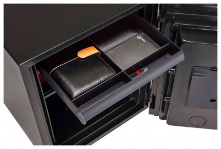 Phoenix Spectrum LS6001ELG Digital L/Grey 60 min Fire Safe - drawer