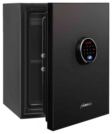 Phoenix Spectrum Plus LS6011FB Titanium Black Luxury Fire Security Safe door ajar