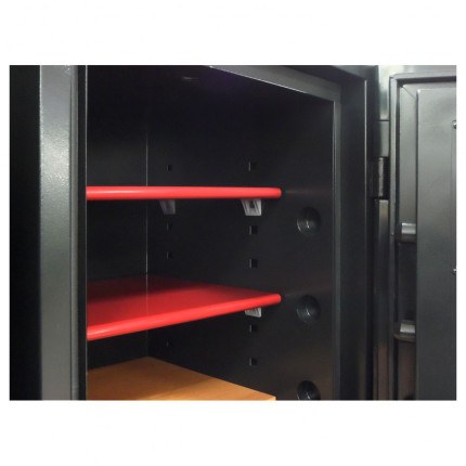 Phoenix Next LS7003FW Luxury Oak Panel 60 mins Fire Security Safe - shelves