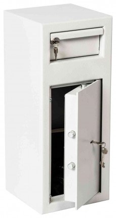 Protector MP1 Day Deposit Safe Key Locking - door ajar
