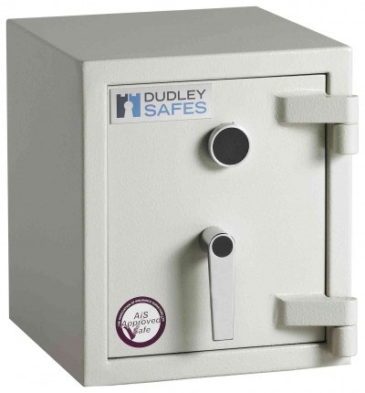 Dudley Harlech Lite S2 Fire Security Safe Size 00 - Door Closed