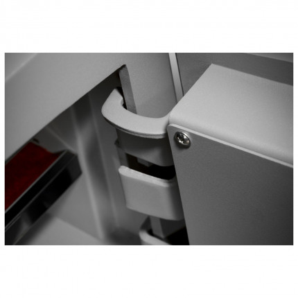 Securikey SFMV-3FRK-G-S2 Mini Vault Gold Key Locking Security Safe showing hinges