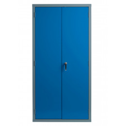 Bedford 88W894 Fully Welded 2 Door High Steel Storage Cabinet - Doors closed