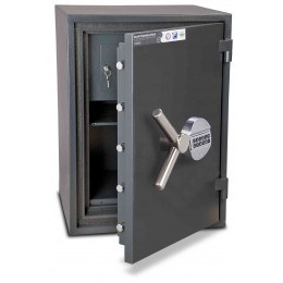 Burton Firesec 10/60 2E Electronic Security Fireproof Safe - door ajar