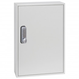 Phoenix KC0502M inside cabinet is adjustable hook bars, key tags, key rings, and removable control indexes 