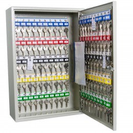 Key Secure KS100D-ECAM Deep Key Cabinet 100 hooks - Electronic Cam Lock open