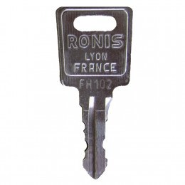 Replacement Key for Ronis FH Series Locks - Key Series FH001-FH400
