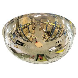 Wide Angle 80cm Polycarbonate Ceiling Dome Convex Mirror - Vialux 3680PC 80cm