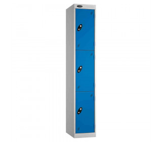 Probe Expressbox 3 Door Locker Padlock Hasp Blue