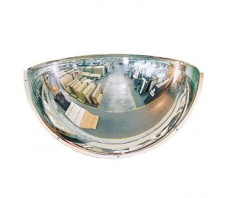 Plexiglass 1/2 Dome Convex Wall Mirror - Vialux 660mm