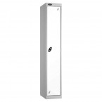 Probe Expressbox 1 Door Locker Key Locking White