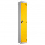 Probe Expressbox 1 Door Locker Key Locking Yellow