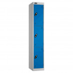 Probe Expressbox 3 Door Locker Key Locking Blue
