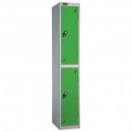 Probe 2 Door High Steel Storage Locker Padlock Hasp Lock - green door
