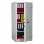 Chubbsafes Archive Fire Security Cabinet Size 325 Door ajar with Files