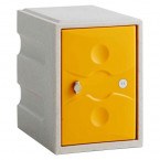 Probe UltraBox Water Resistant Mini Plastic Locker - yellow