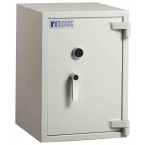 Dudley Harlech Lite S1 Size 2 £2000 Fire Resistant Security Safe - Door closed