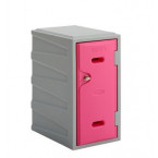 G Force LK02 600mm High Weatherproof Plastic Locker - Pink