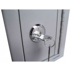Burton Mini Teller Day Deposit Safe Key Locking  - key lock close up