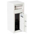 De Raat Protector MP1E £2000 Electronic Deposit Safe - door open