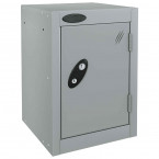 Probe 1 Door Quarto Combination Locking Modular Locker silver grey