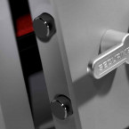 Digital Security Safe - Securikey Mini Vault Silver 1E - door bolts