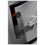 Securikey SFMV-3FRK-G-S2 Mini Vault Gold Key Locking Security Safe showing bolts