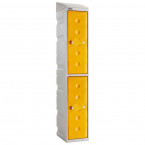 Probe UltraBox 2 Door Plastic Locker - Yellow