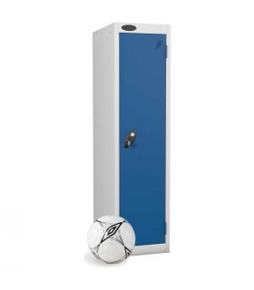 Probe Low Height 1 Door Steel Key Locking Storage Locker blue