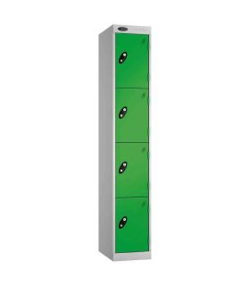 Probe Expressbox 4 Door Locker Key Locking Green