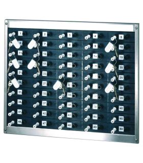 50 peg Mechanical Key Tracking Peg-in Peg-out wall board