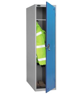 Probe 1 Door Police Electronic Locking Large Extra Deep Locker - blue door