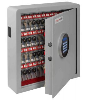 Securikey Electronic Key Storage & Key Deposit Safe 70 Keys - door ajar