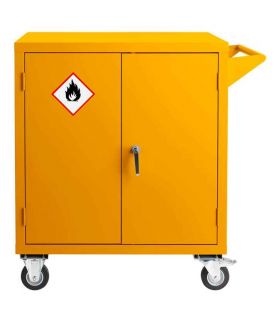 Mobile Flammable COSHH Cabinet 900x900x600 - Bedford 81F996