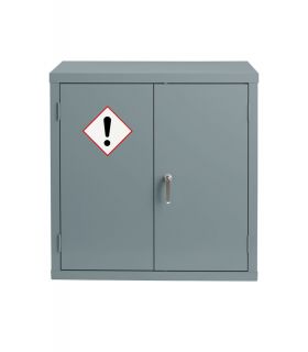 Low 2 Door COSHH Hazardous 915H mm Welded Steel Cabinet