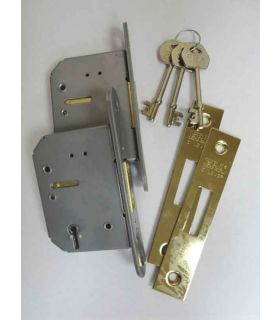 Armorgard Genuine Replacement  2 x 5 lever locks with 3 Keys