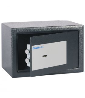 Chubbsafes Air 10K Slightly open lock is a double bitted key lock