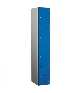 Probe ZENBOX Aluminium Four Laminate Door Locker in Electric Blue
