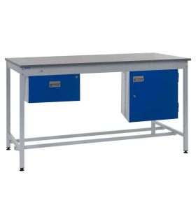 Probe HAZ-A Hazardous High Double Door Steel Cabinet - doors open
