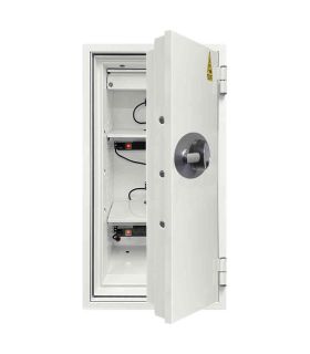 Phoenix Next LS7003FW Luxury White 60 mins Fire Security Safe - door ajar