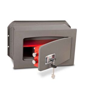 Wall Security Safe Key Locking - Burton Torino DK2K - door ajar
