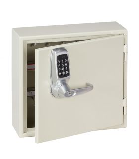 Remote Access Smart Lock Vehicle Key Secure Key Cabinet 25 Hooks door ajar