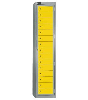 Probe Clean Laundry Dispenser Locker for 15 Users yellow