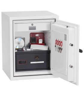 Phoenix DataCombi DS2502K 90mins Key Fire Data Paper Safe - Interior view