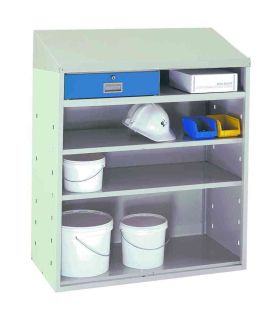 Bedford 88BDU1 Welded 2 Drawer Steel Sloping Top Desk Cabinet 