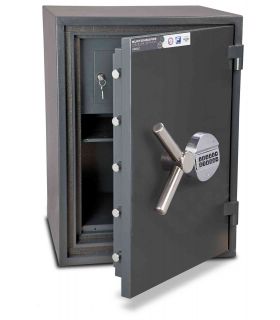 Burton Firesec 10/60 2E Electronic Security Fireproof Safe - door ajar