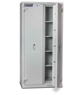 Burton Firesec 4/60/XLE Electronic Security Fireproof Cabinet - door ajar