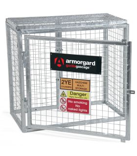 Armorgard GGC1 Gorilla Modular Gas Bottle Cage - Open